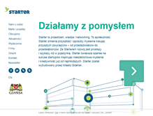 Tablet Screenshot of inkubatorstarter.pl